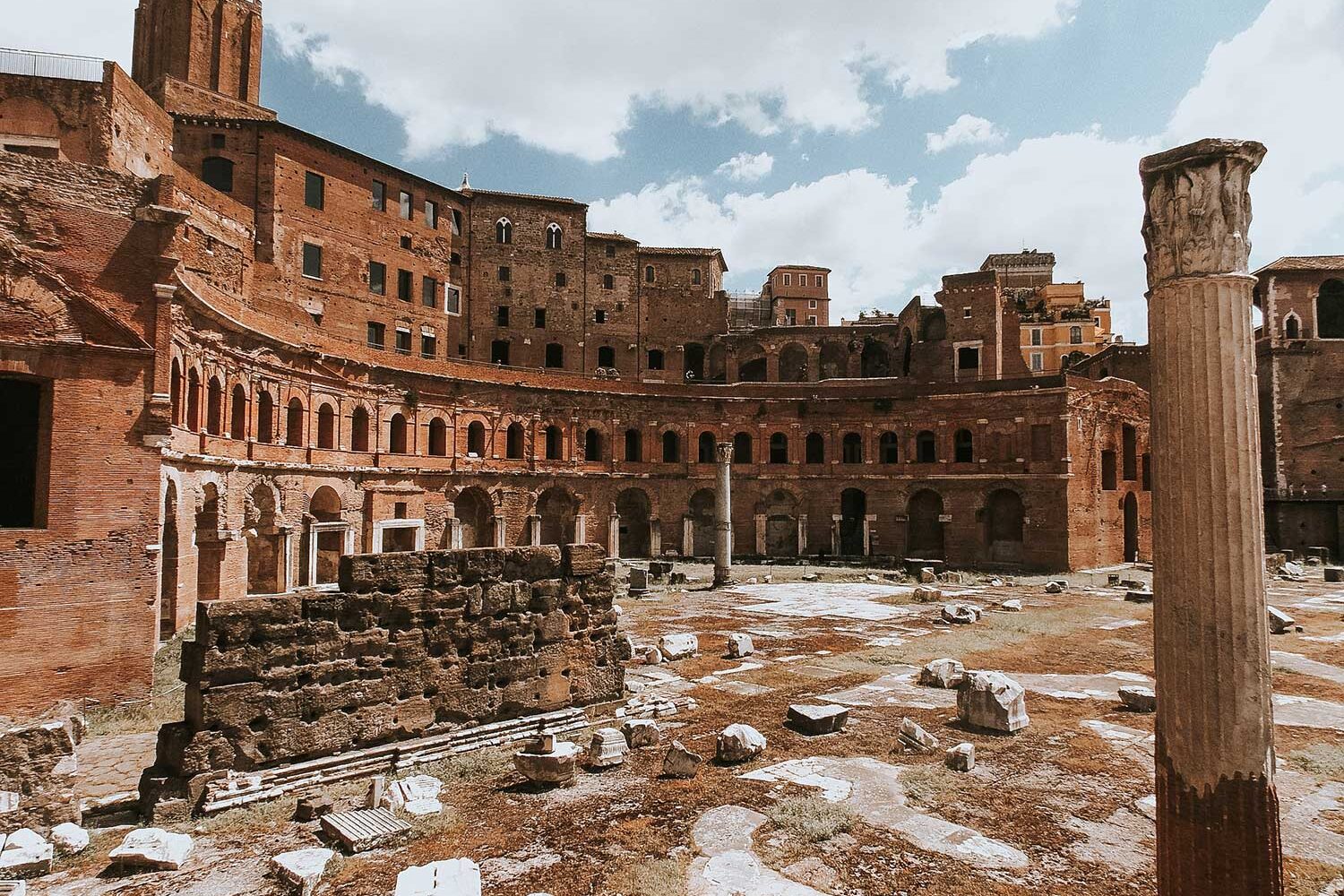 Rome ancient ruins