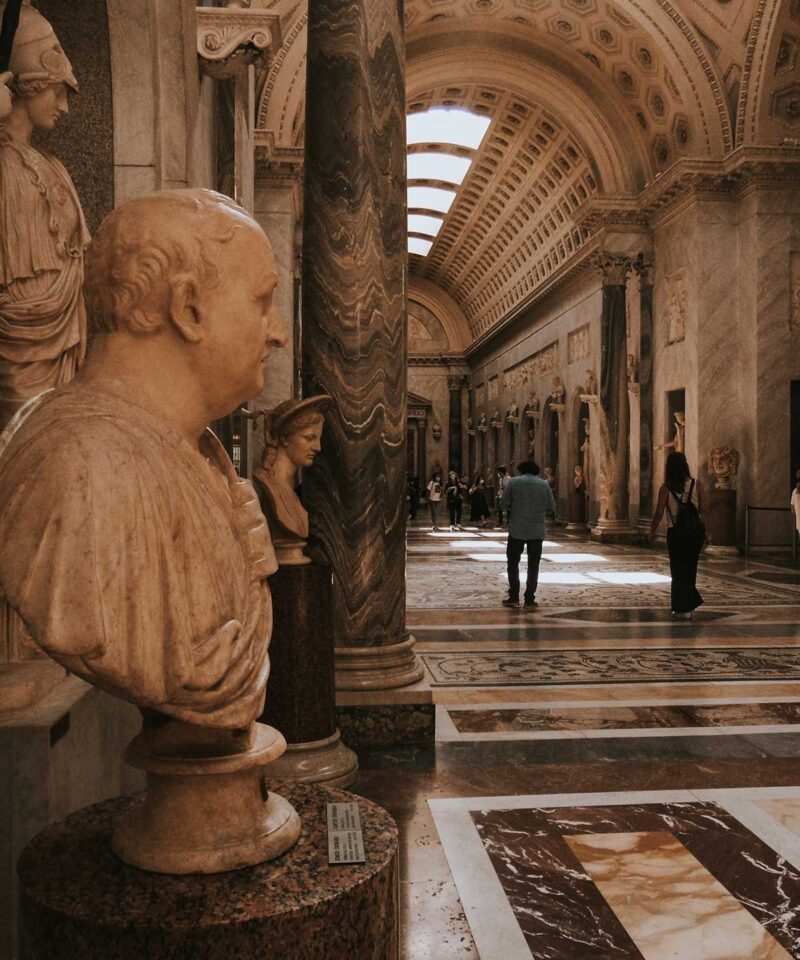 Vatican Museums tickets statue